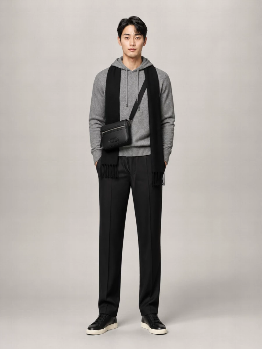 Tom Ford Silk Straight-Leg Trousers
