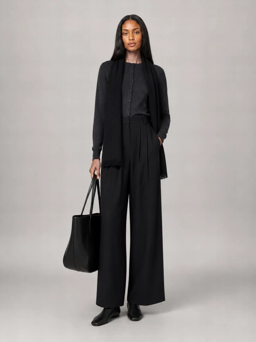 The Row Cashmere-Blend Cardigan