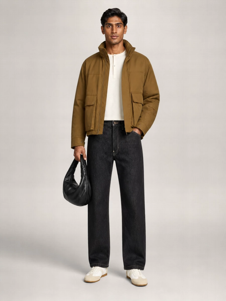 Lemaire Cotton Hooded Padded Coat