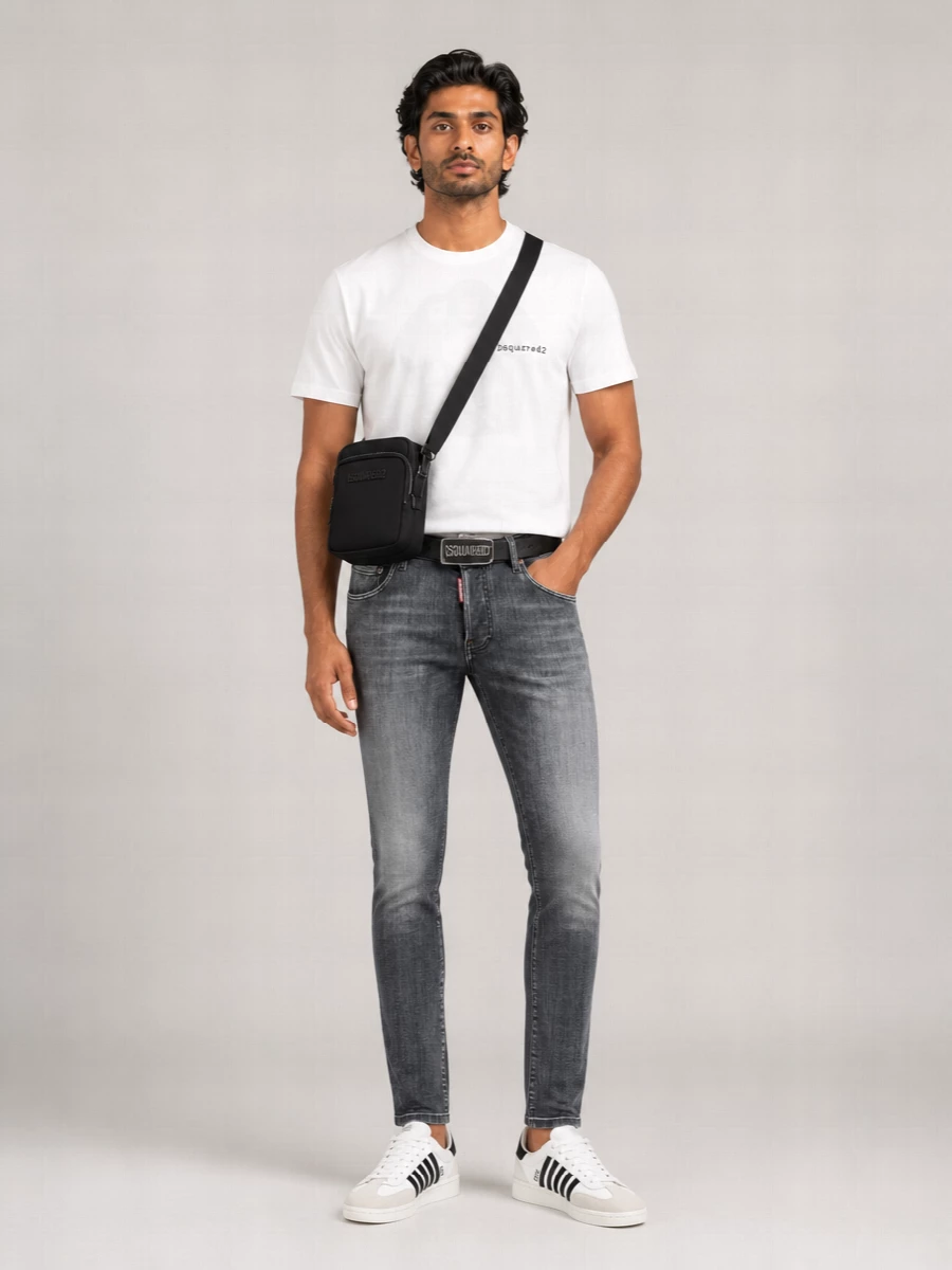 Dsquared2 Oversized Printed T-Shirt