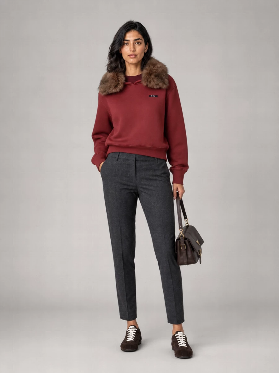 Prada Explore Large Lamb Leather Shoulder Bag