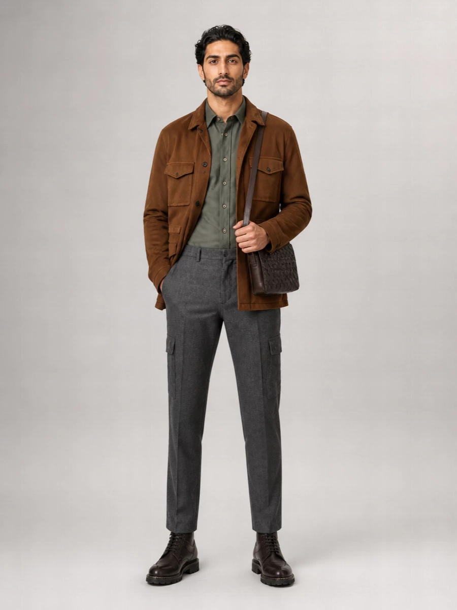 Boglioli cashmere single-breasted coat