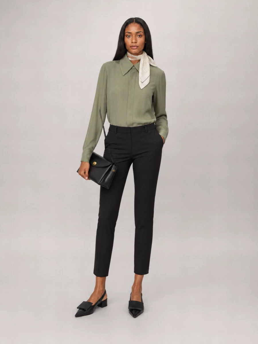 Ami Paris Silk Shirt