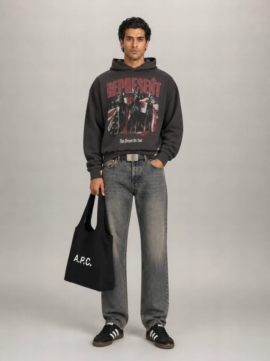 Represent Cotton Hoodie