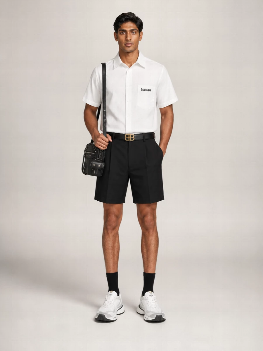 Balenciaga Cotton Logo Shirt