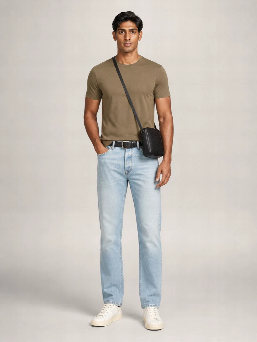 Tom Ford Logo Embroidered T-Shirt