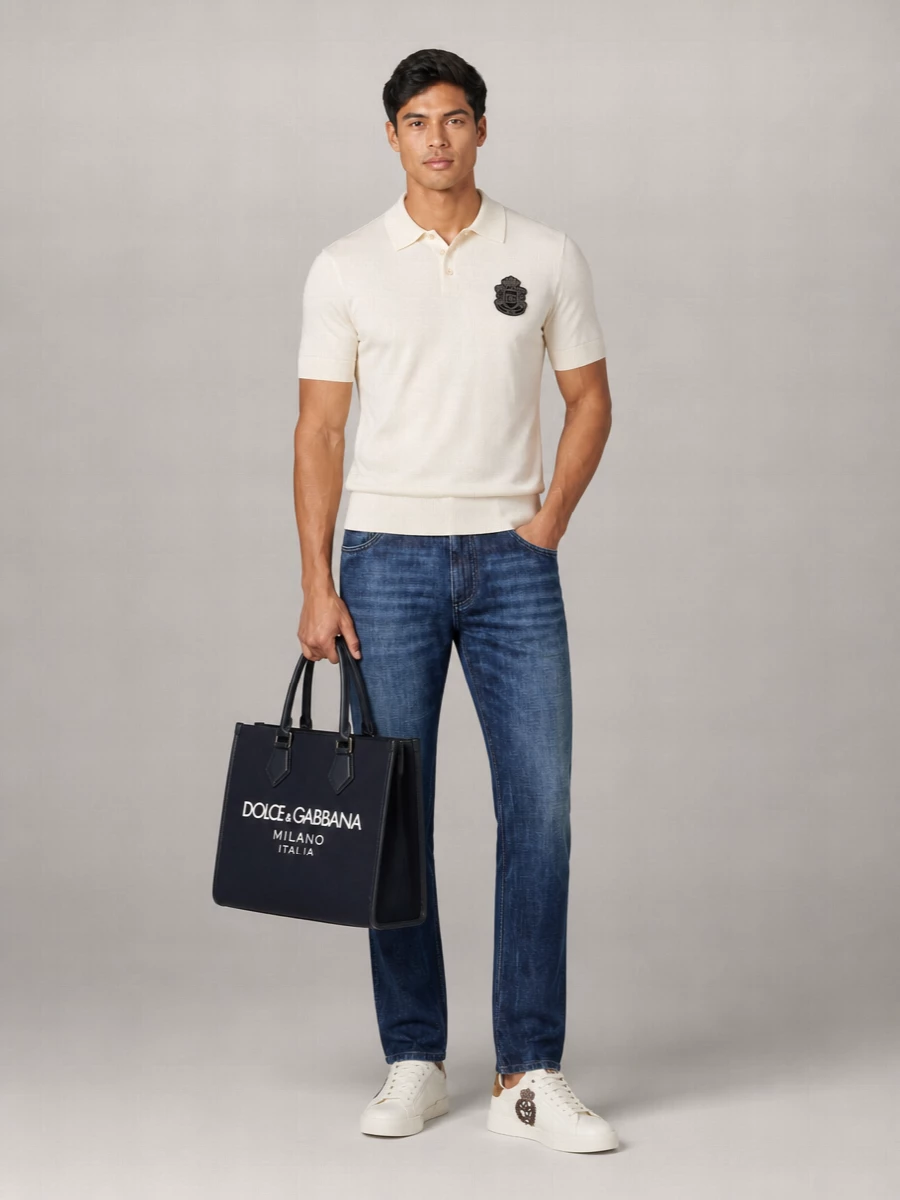 Dolce&Gabbana Nylon Small Tote Bag
