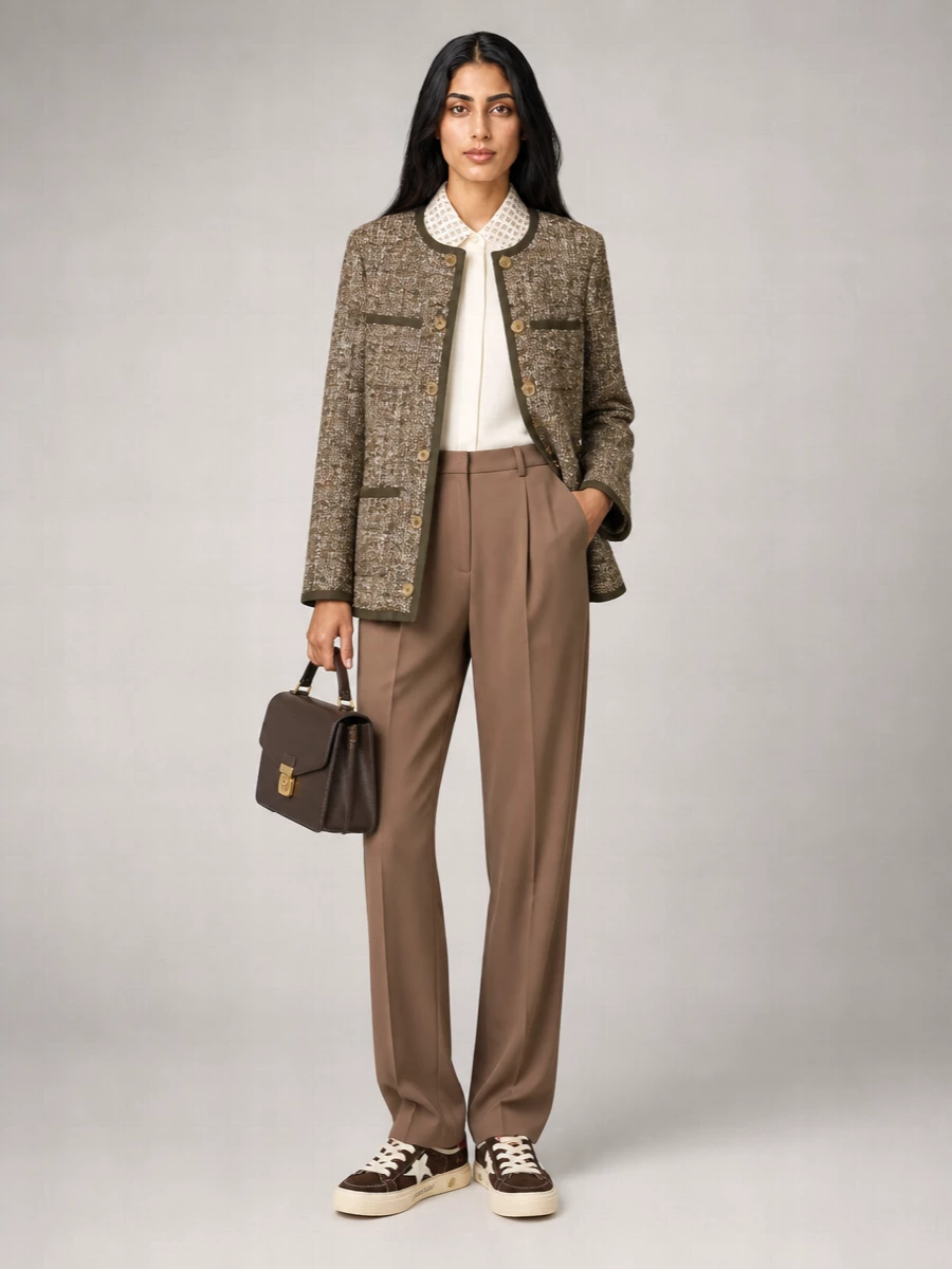 Golden Goose Golden Logo Leather Shoulder Bag