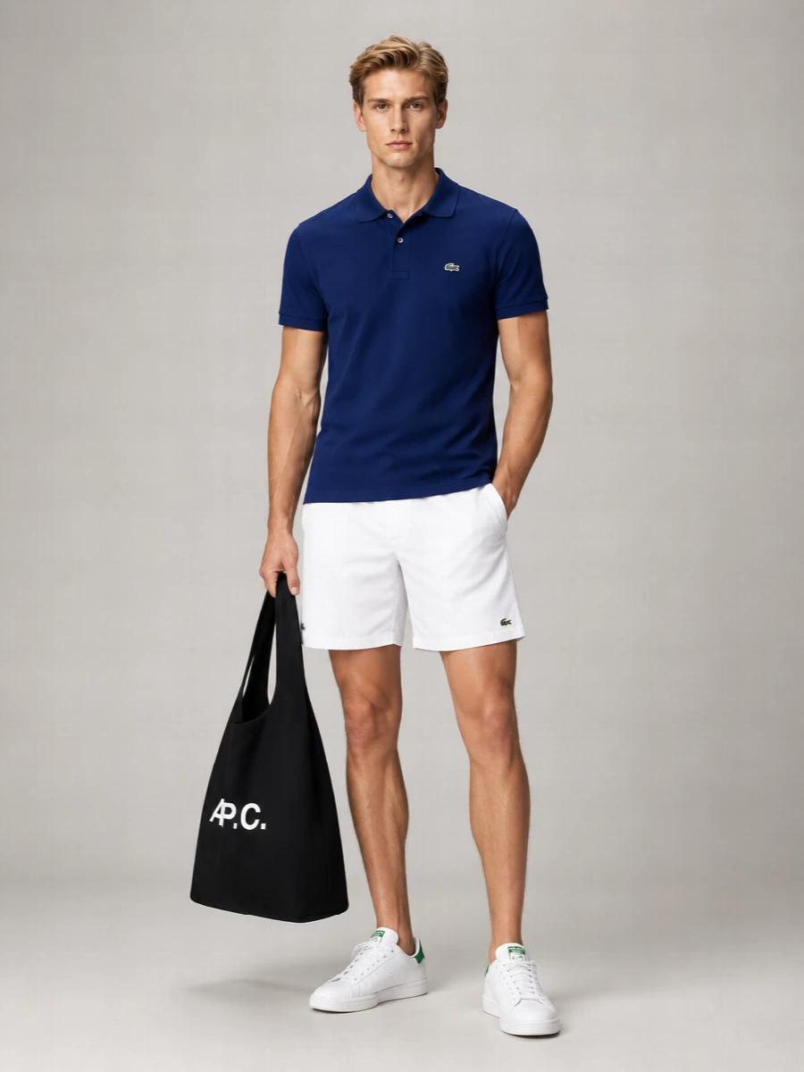 Lacoste Short-Sleeve Polo Shirt