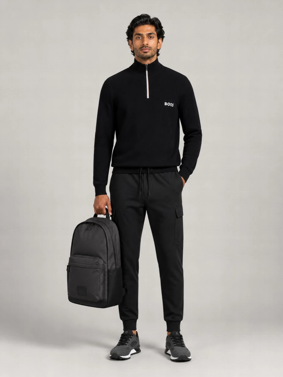 Boss High Collar Sweatshirt