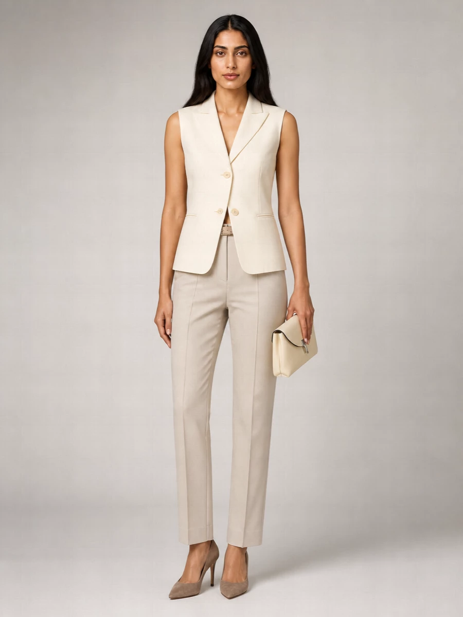 Victoria Beckham Calf Leather Belt