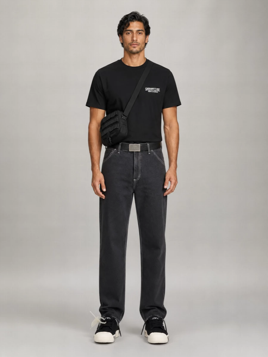 Carhartt Wip Cotton Crew-Neck Short-Sleeve T-Shirt