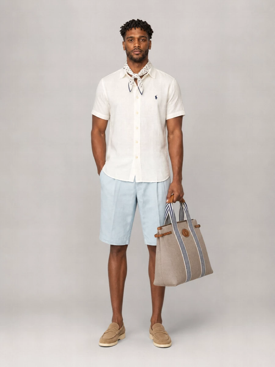 Polo Ralph Lauren Linen Short-Sleeve Shirt
