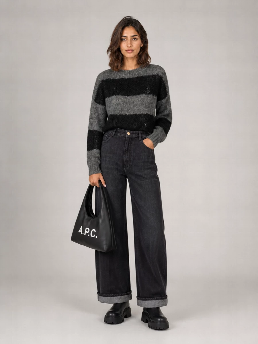 A.p.c. Ninon Baby Synthetic Shoulder Bag