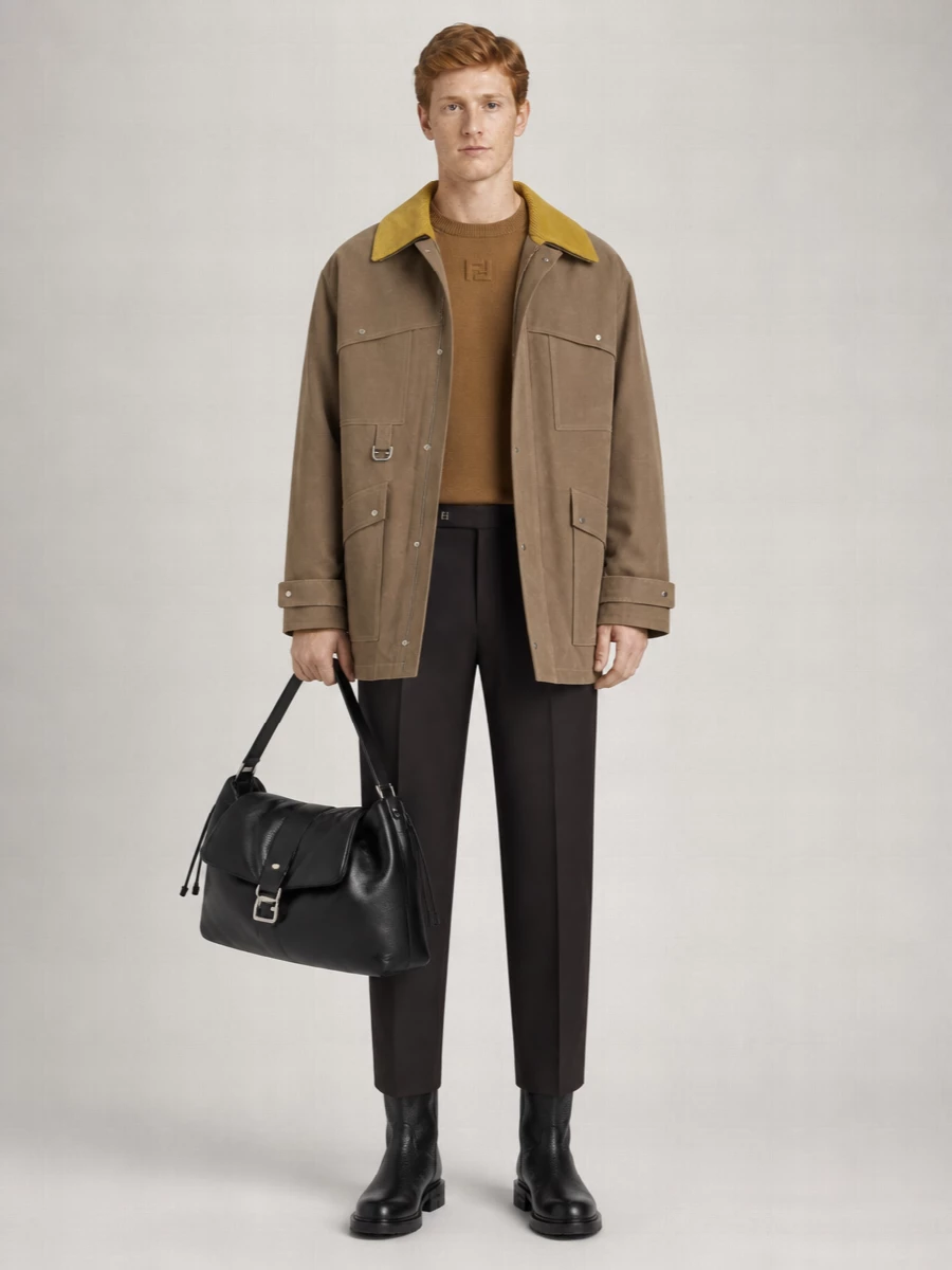 Fendi Canvas Coat