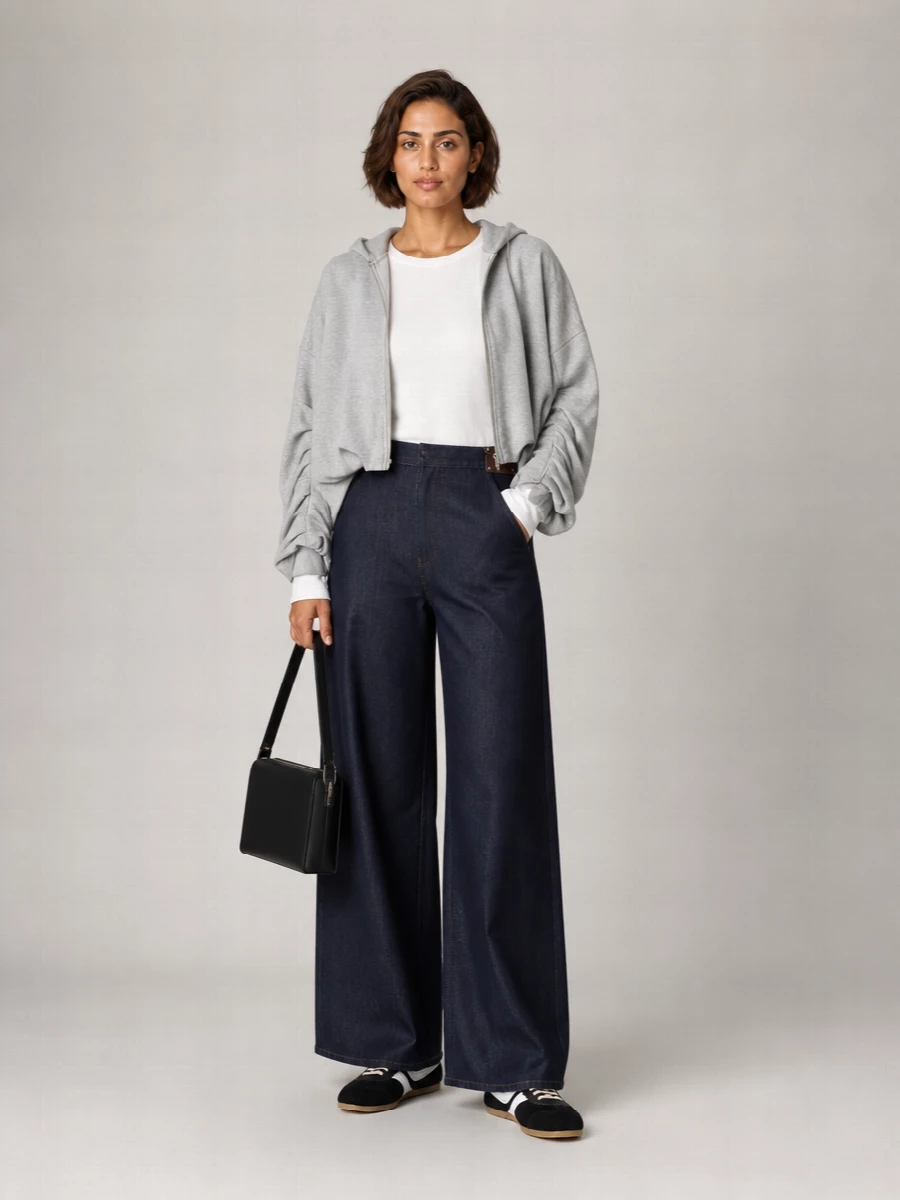 Dries Van Noten Zip Cotton Sweatshirt