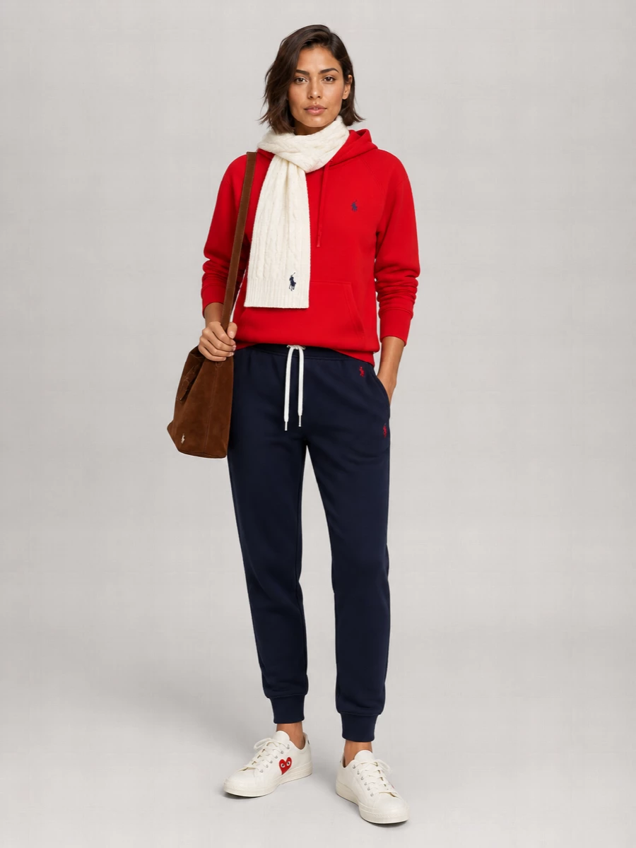 Polo Ralph Lauren Cotton Blend Logo Hoodie