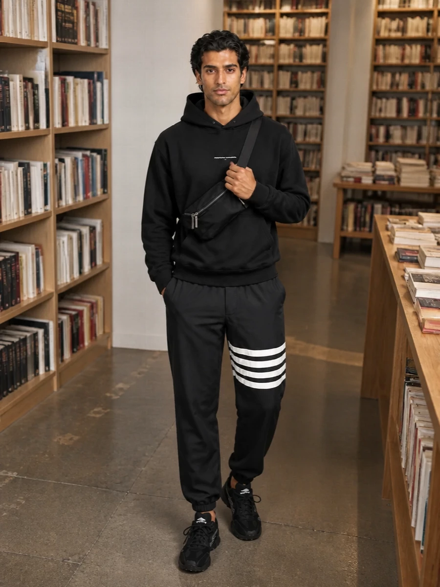 Junya Watanabe denim pants with Balenciaga sneakers | The Fashion