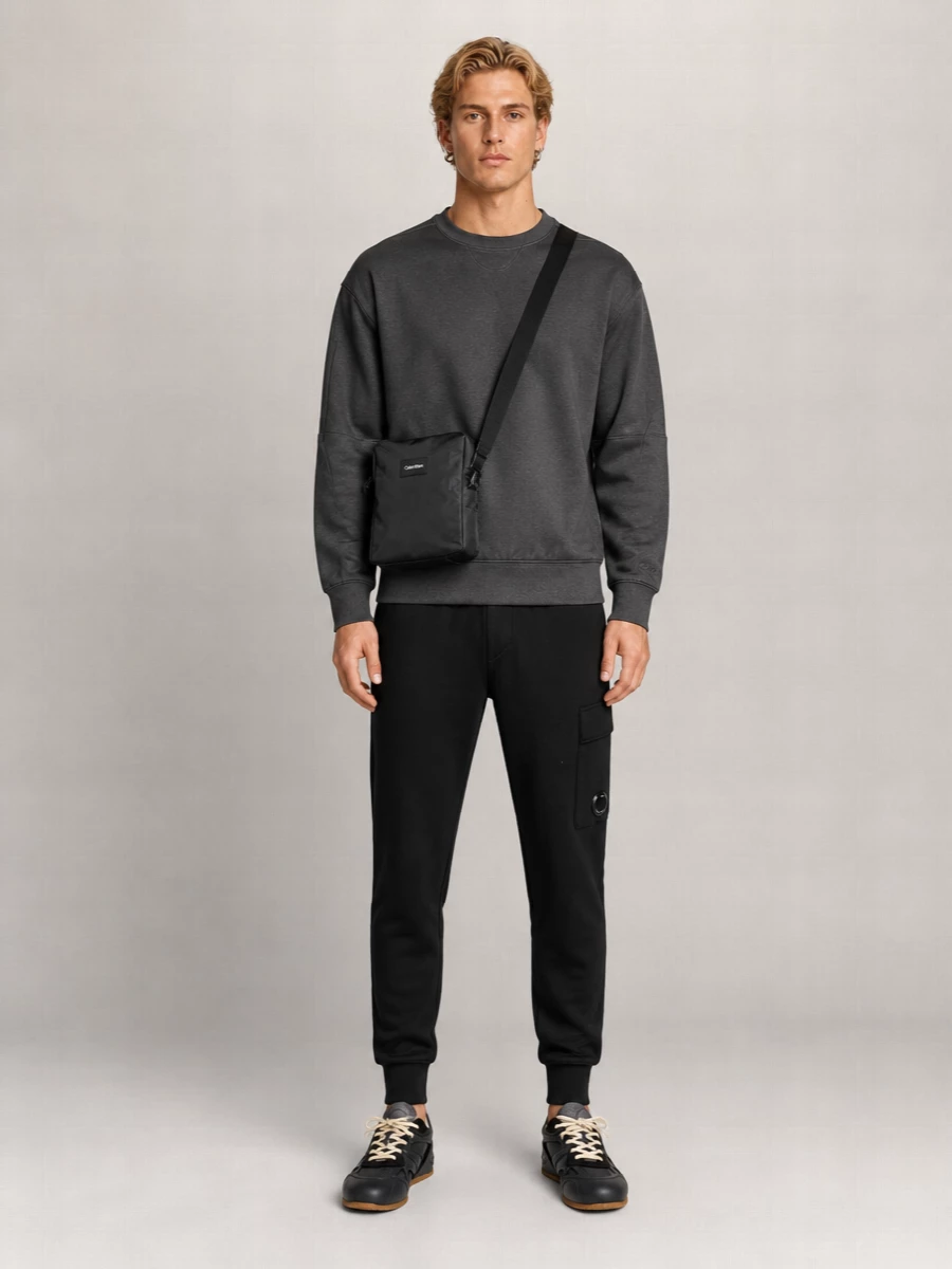 Calvin Klein Polyester Crossbody Bag