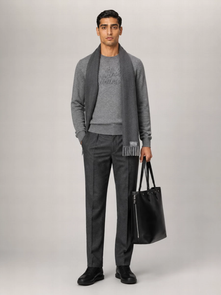 Dolce&Gabbana Virgin Wool Crew-Neck Sweater