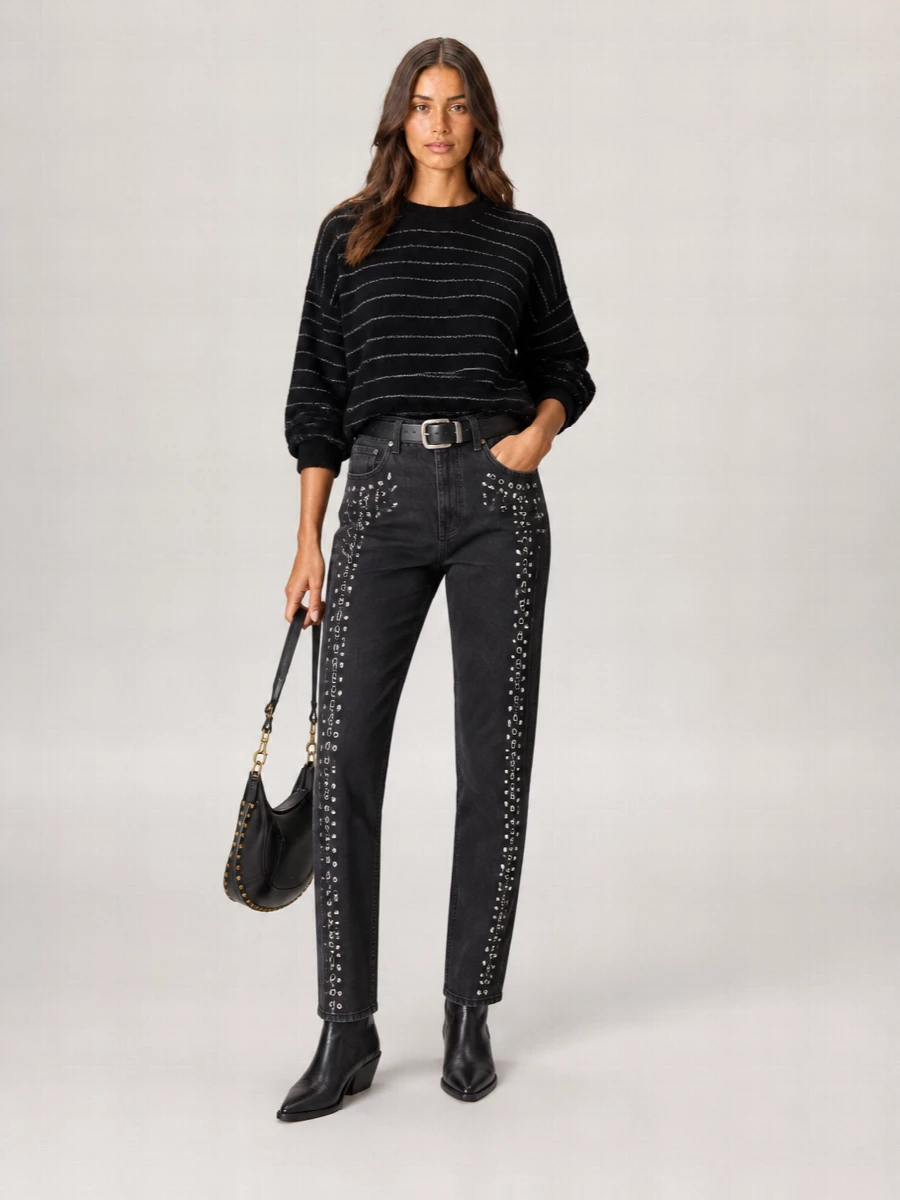 Isabel Marant Straight-Leg Denim Jeans