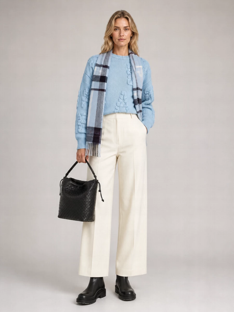 Bottega Veneta Ribbed Oversized Wool Jumper