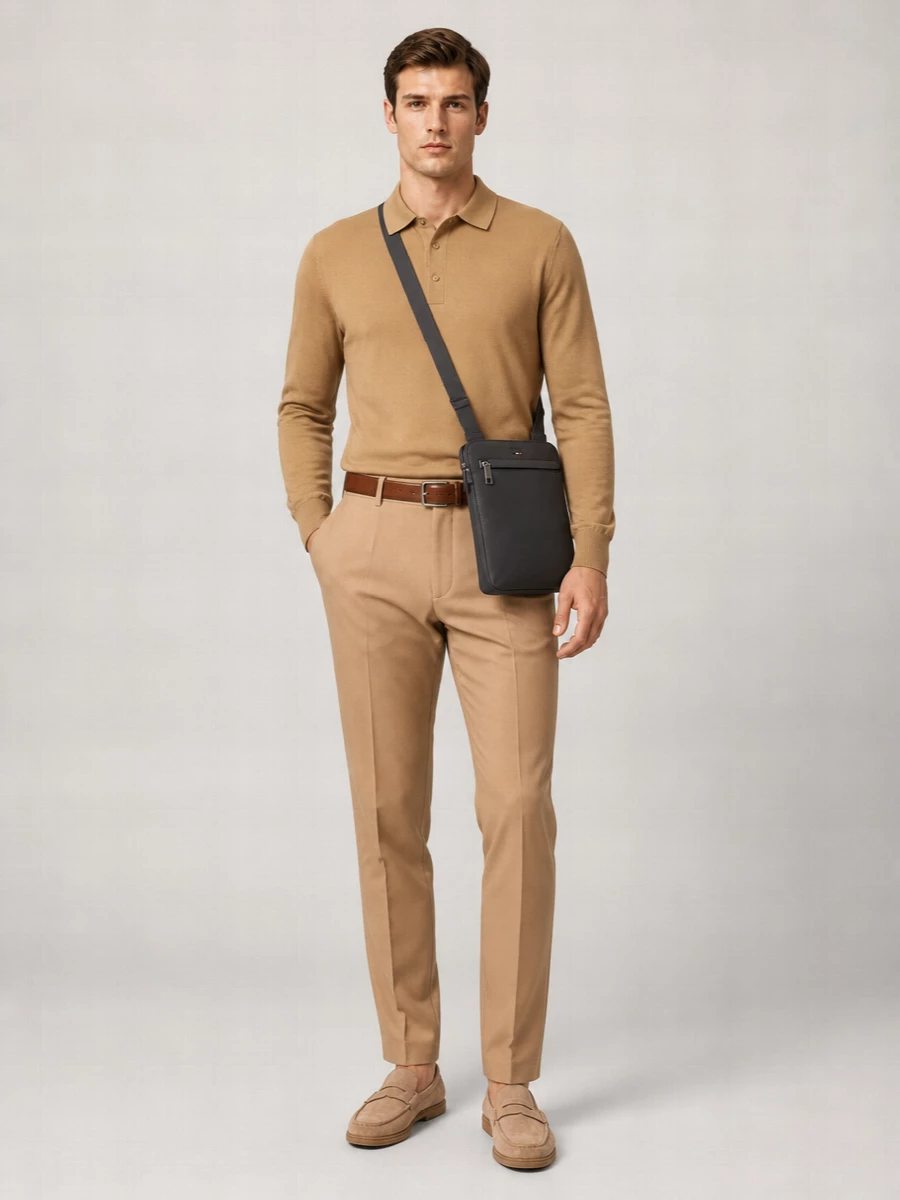 Boss Logo Shoulder Bag