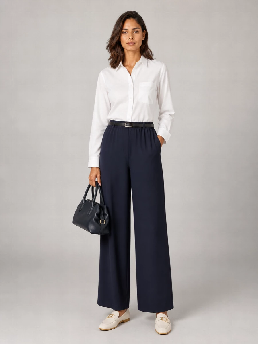 Weekend Max Mara Virgin Wool Straight-Leg Trousers