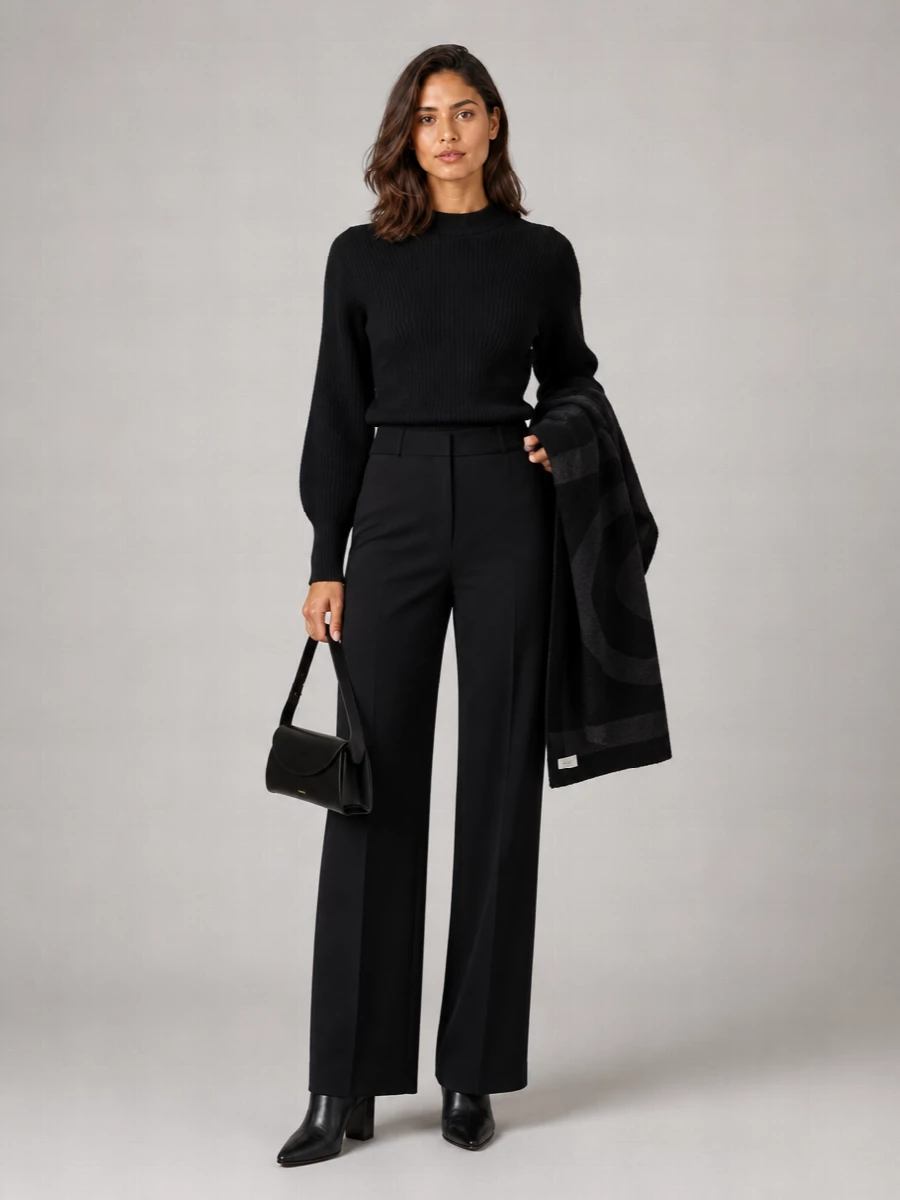 Jil Sander Ribbed Wool Jumper