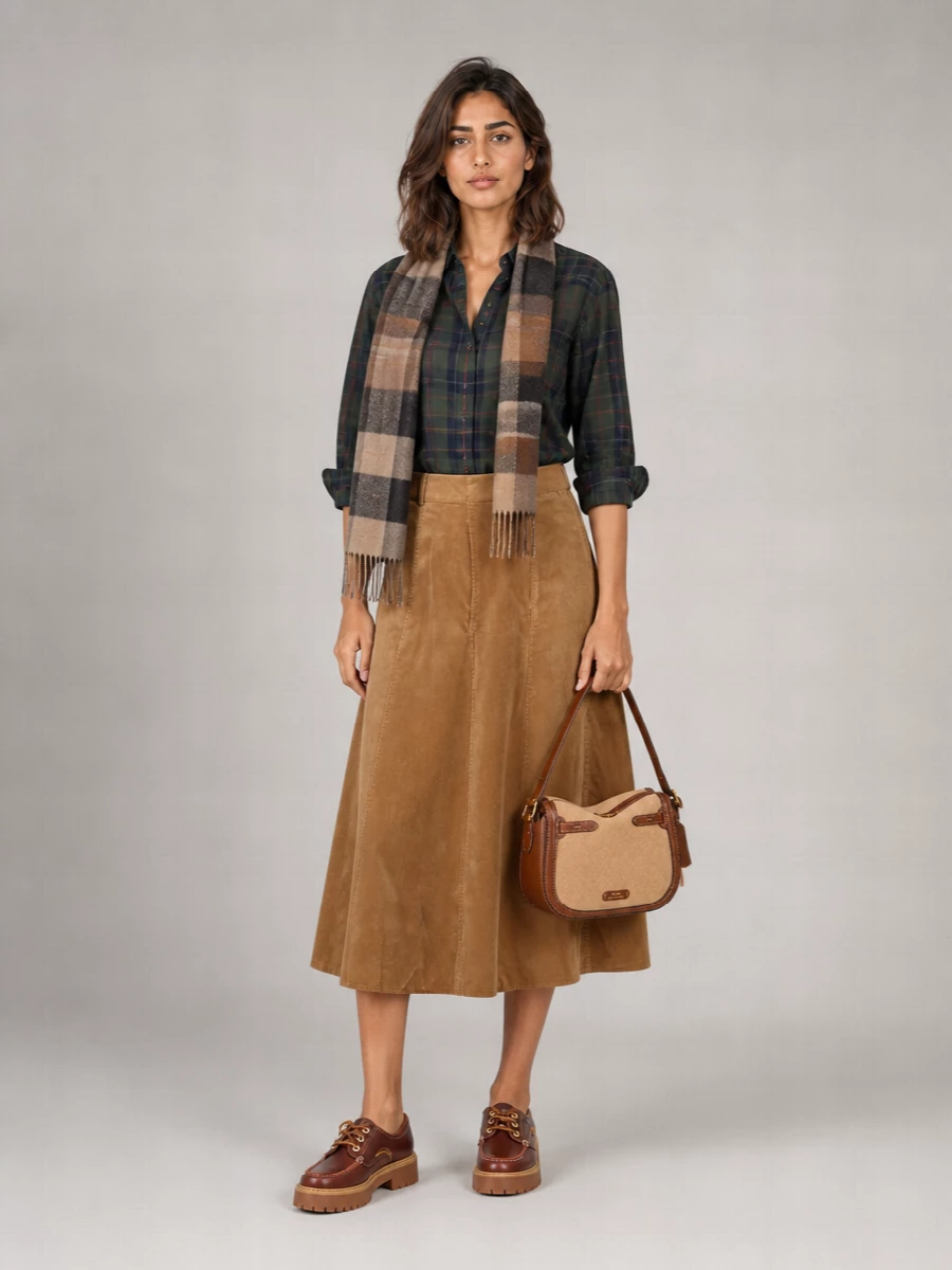 Barbour Checked Cotton Long-Sleeve Shirt