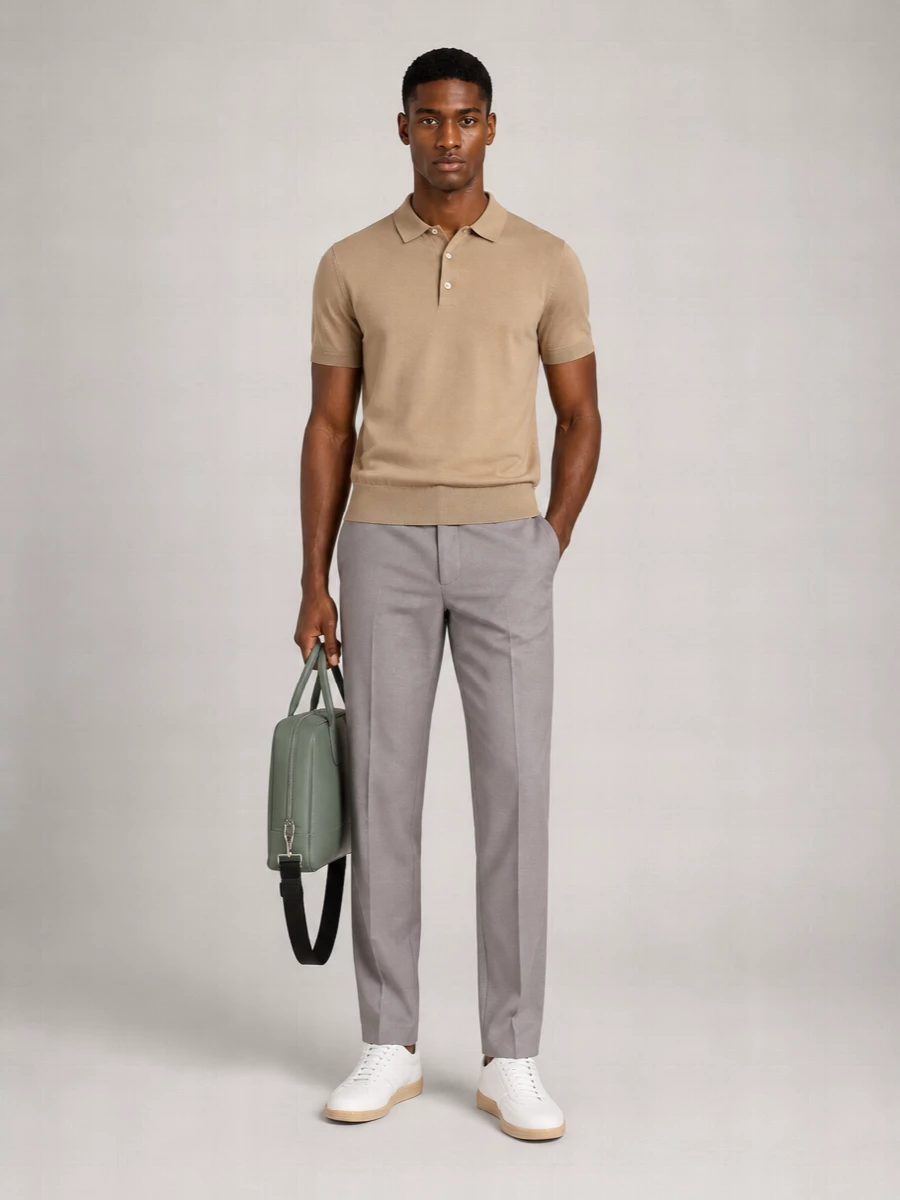Valextra Leather Briefcase