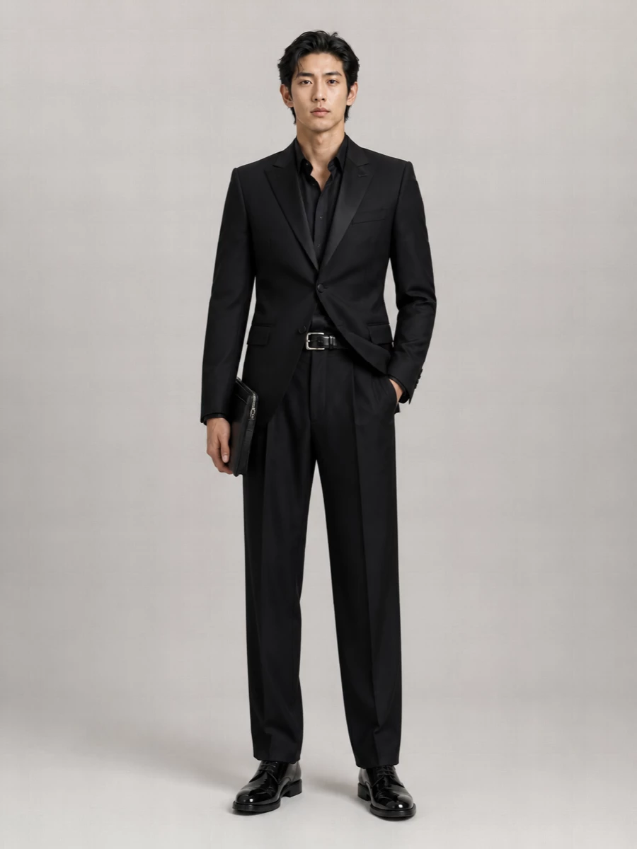 Giorgio Armani Virgin Wool Single Breasted Suit