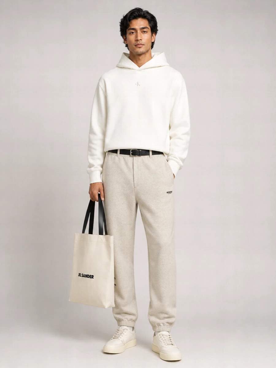 Calvin Klein Cotton Relaxed-Fit Hoodie