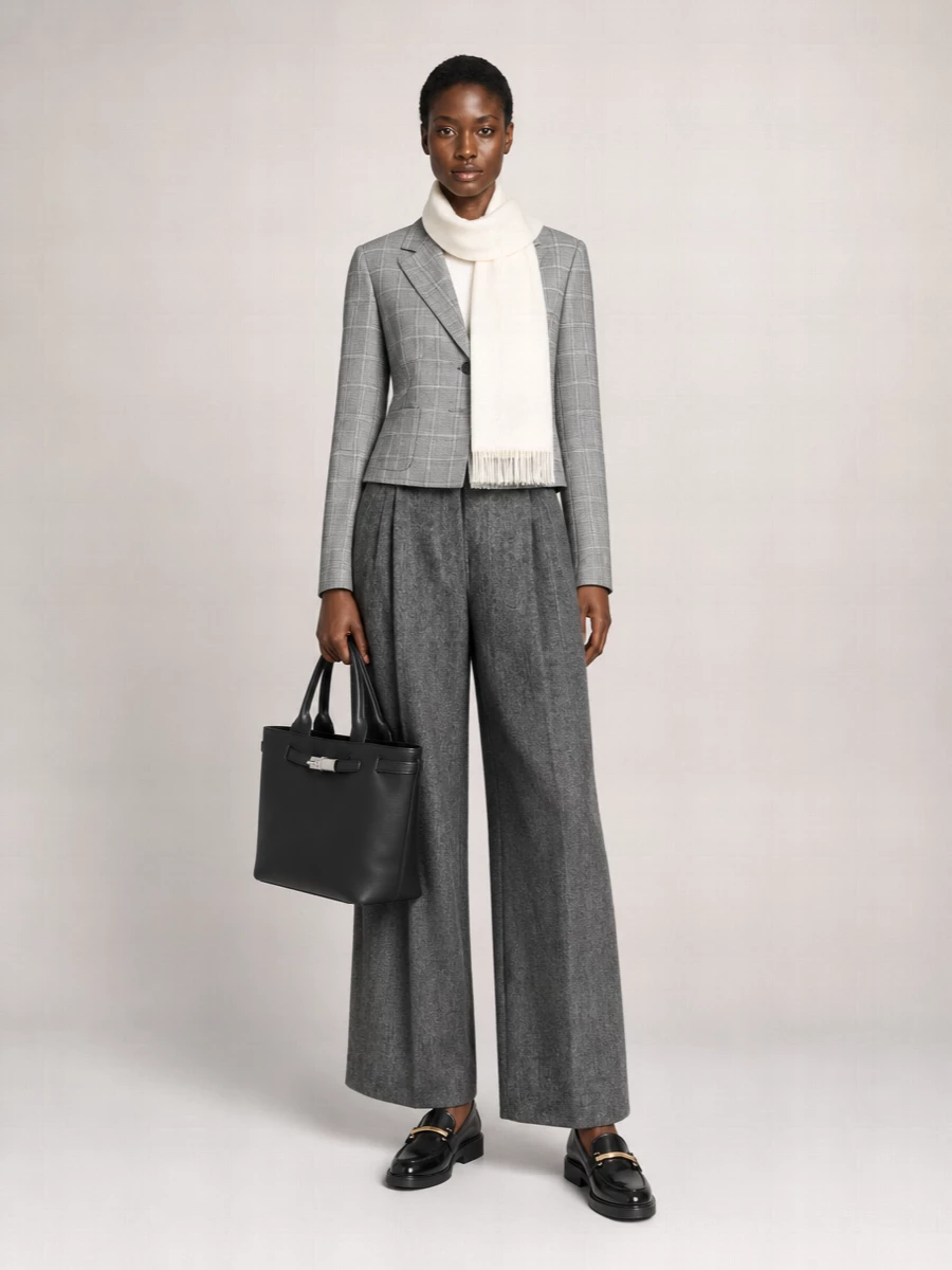 S Max Mara Single-Breasted Suit Jacket