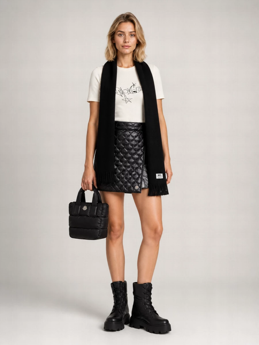Moncler Logo Print T-Shirt
