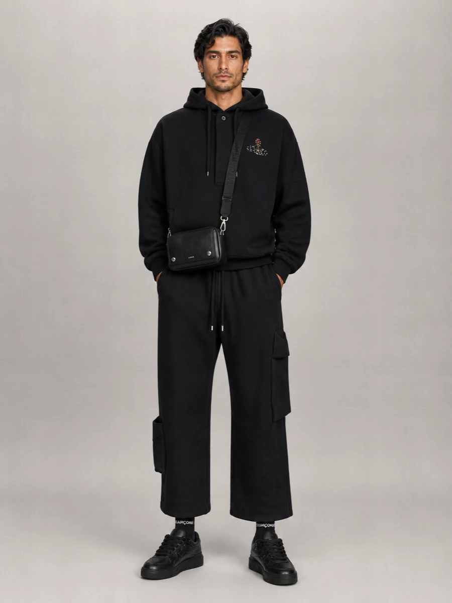 Vivienne Westwood Cotton Wide-Leg Sweatpants