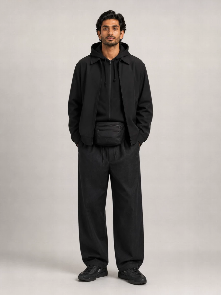 Y-3 Leather Tokyo Warped Sneakers