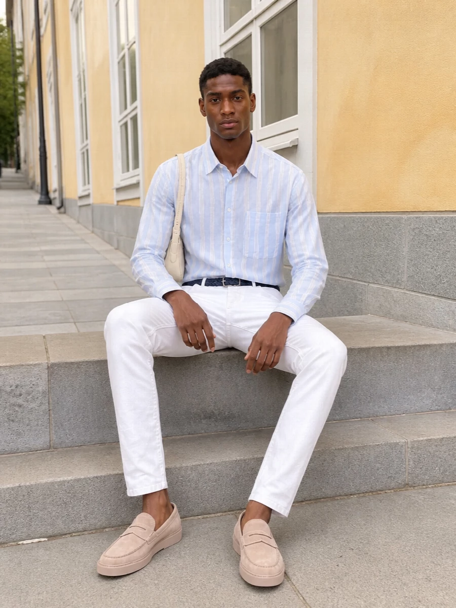 Jacquemus shirt white jacob cohen jeans outfit