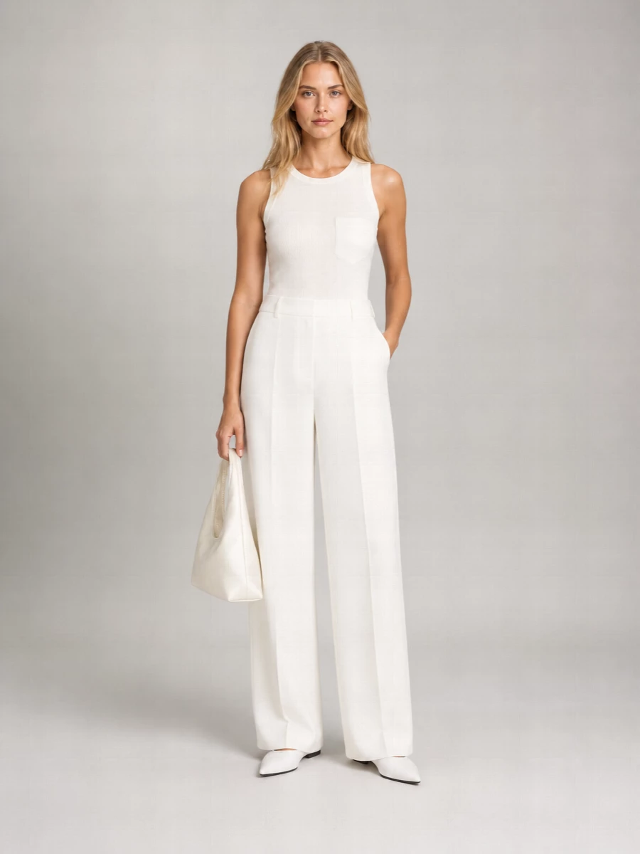 Sportmax Viscose-Blend Tank Top