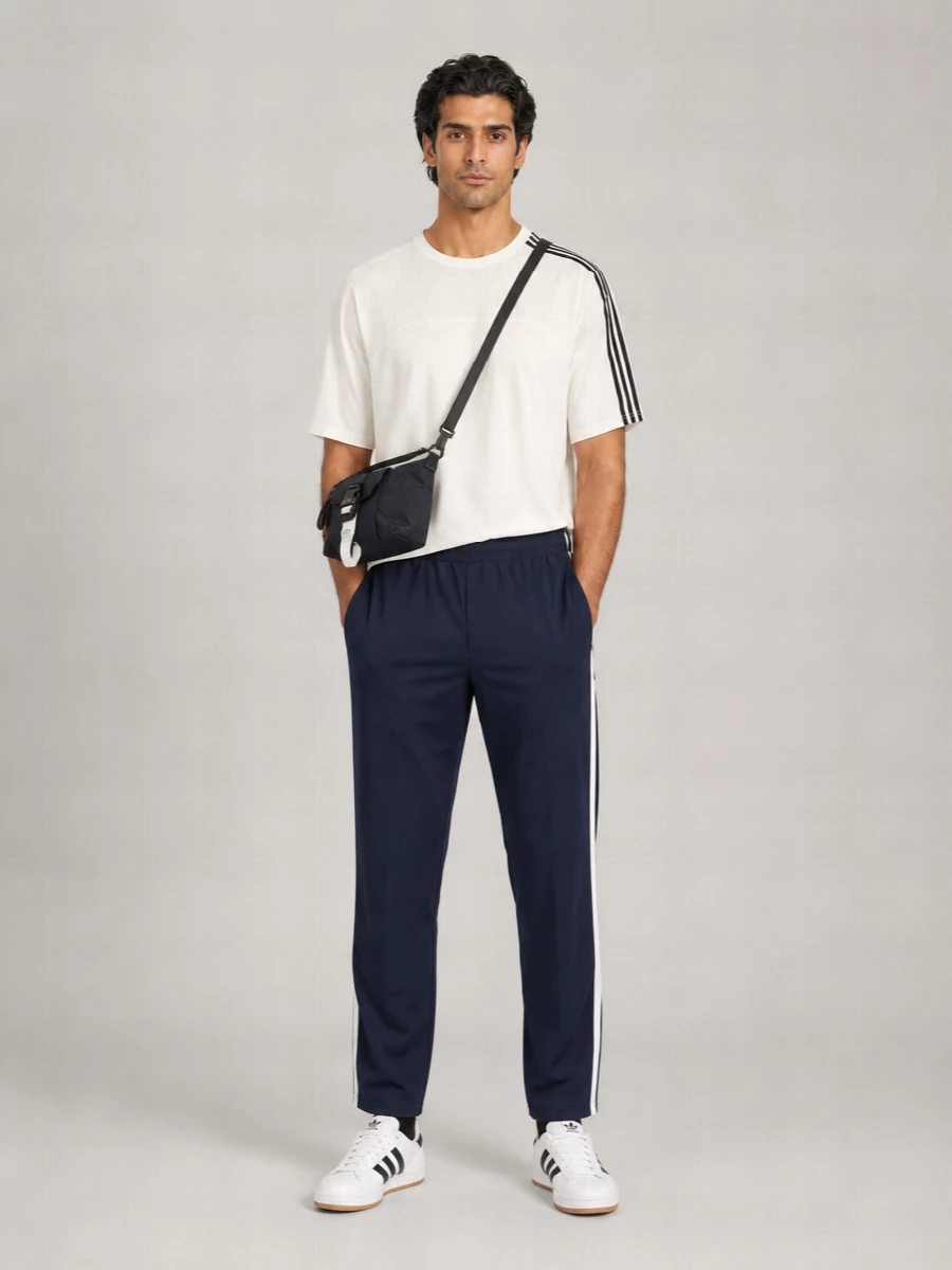 Adidas Straight-Leg Track Pants