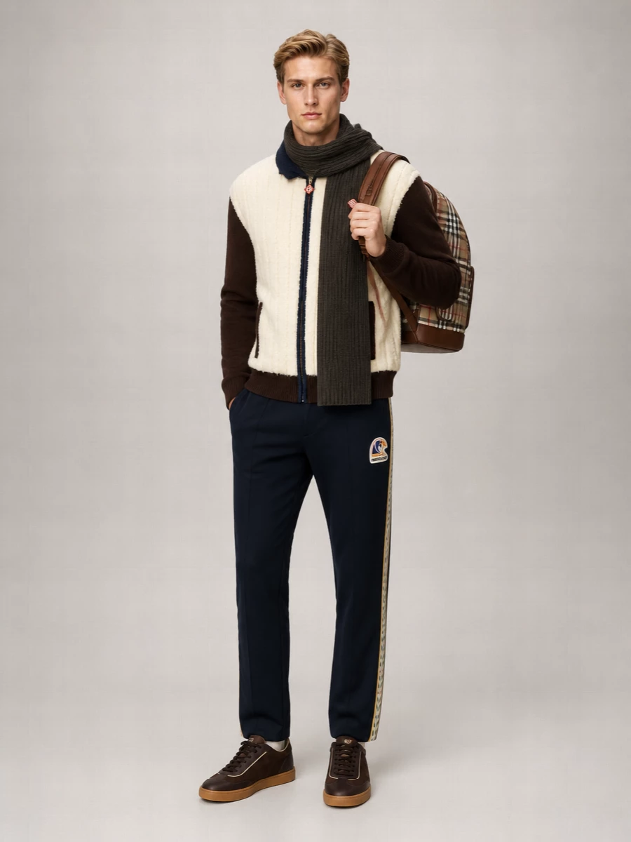 Casablanca Wool Zip Jacket