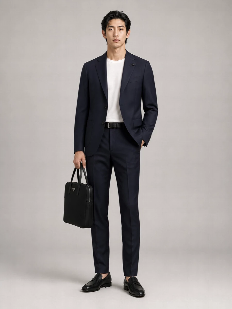 Lardini Virgin Wool Suit