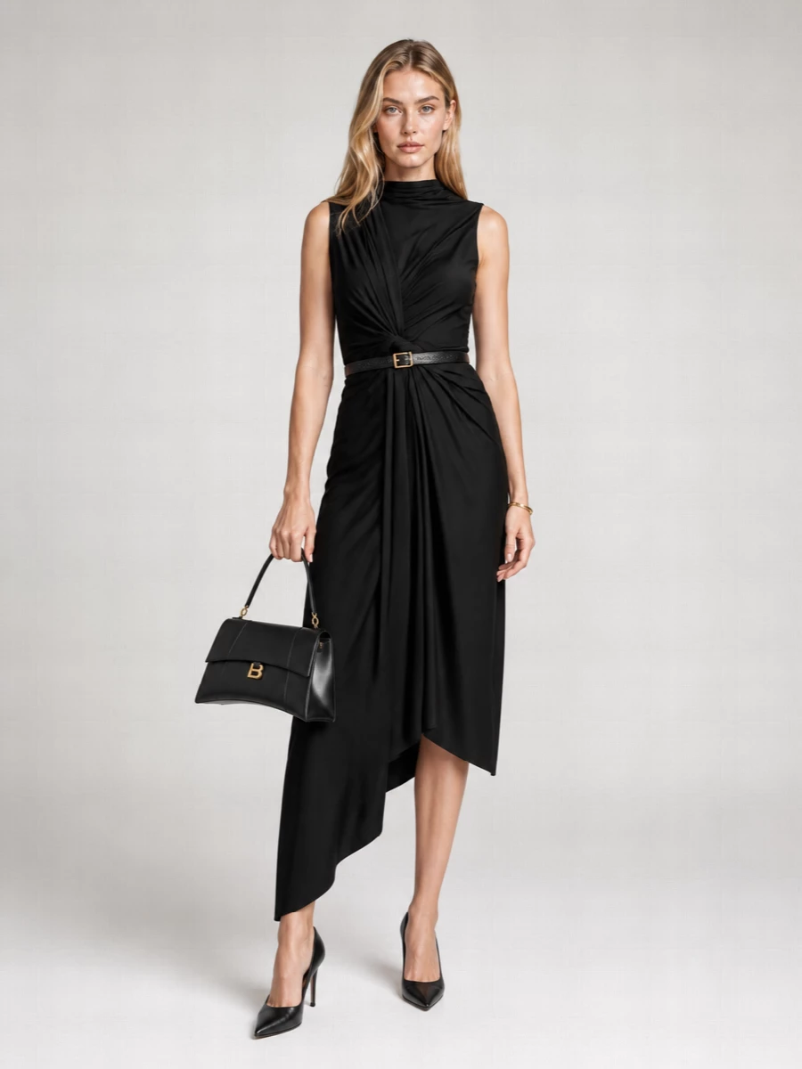 Bottega Veneta Leather Woven Belt