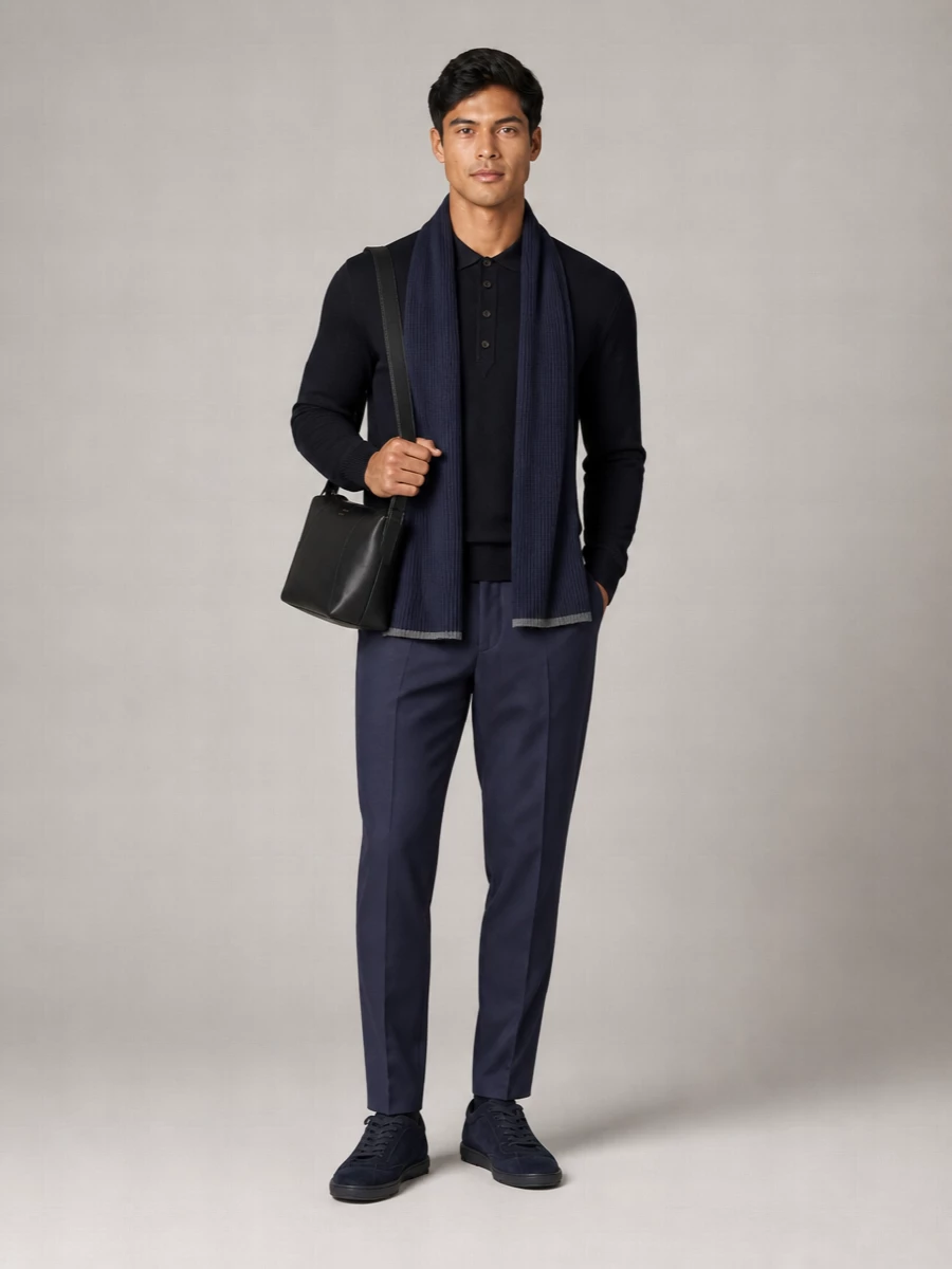 Zegna Cashmere Polo Shirt