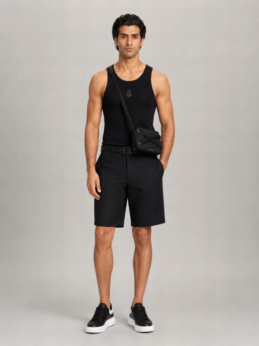 Alexander Mcqueen Ribbed Cotton Skull Tank Top
