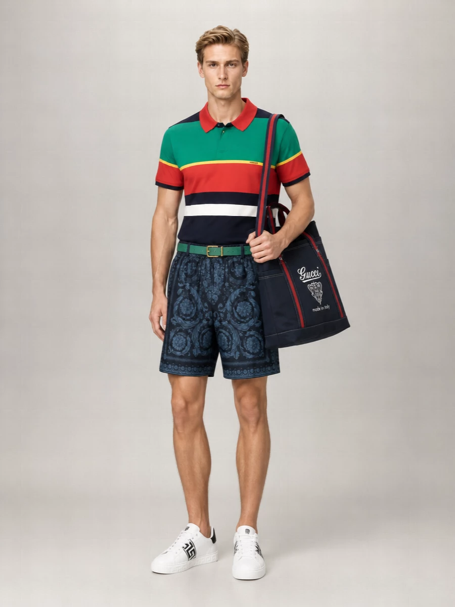 Gucci Large Cotton Tote Bag