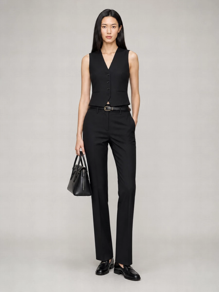 Ann Demeulemeester Straight-Leg Trousers