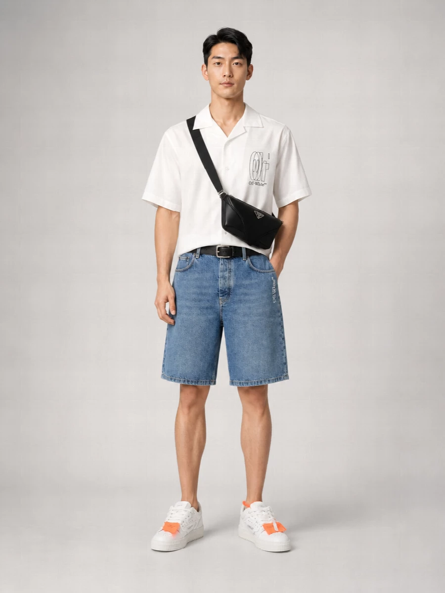 Off-White Cotton Shirt