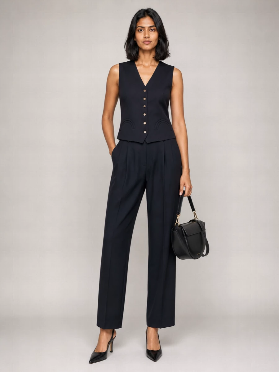 Blazé Milano Wool Mohair Waistcoat