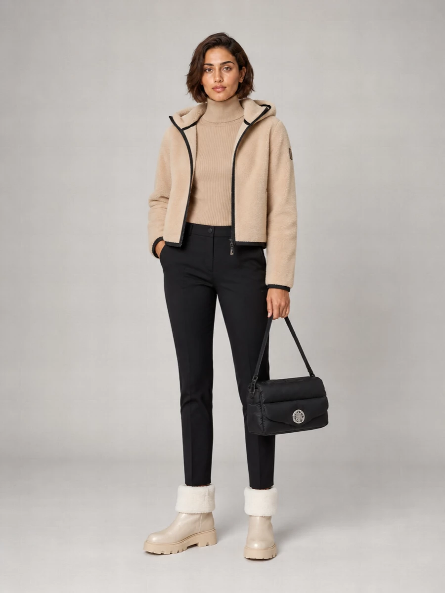 Moncler Grenoble Quilted Hooded Fitted Jacket